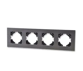 viplast-879-43a-vip-ramka-poczworna-alu-srebrna