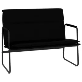 lawka-tapicerowana-sztuczna-skora-czarna-100x64x80-cm