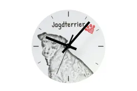 niemiecki-terier-mysliwski-jagdterrier-zegar-scienny-z-psem-zegarek-na-polke-z-nadrukiem-personalizowana-dekoracja-domu-marki-art-dog