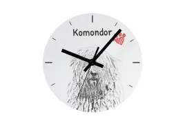 komondor-zegar-scienny-z-psem-zegarek-na-polke-z-nadrukiem-personalizowana-dekoracja-domu-marki-art-dog