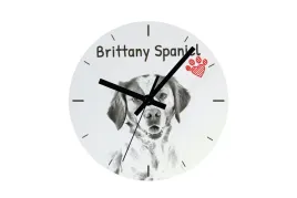 brittany-spaniel-epagneul-breton-zegar-scienny-z-psem-zegarek-na-polke-z-nadrukiem-personalizowana-dekoracja-domu-marki-art-dog