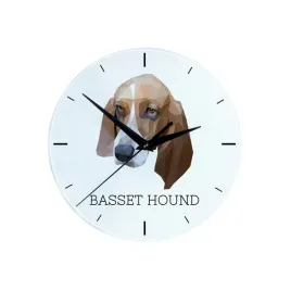 basset-hound-geometryczny-zegar-scienny-ze-zdjeciem-i-napisem-marki-art-dog