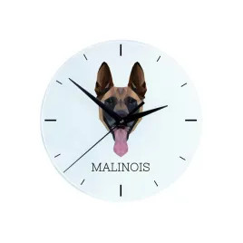malinois-owczarek-belgijski-geometryczny-zegar-scienny-ze-zdjeciem-i-napisem-marki-art-dog