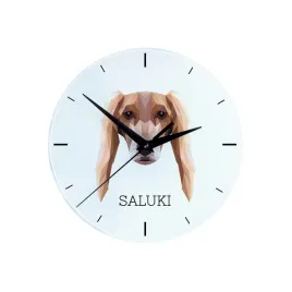 chart-perski-saluki-geometryczny-zegar-scienny-ze-zdjeciem-i-napisem-marki-art-dog