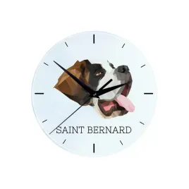 bernardyn-pies-sw-bernarda-geometryczny-zegar-scienny-ze-zdjeciem-i-napisem-marki-art-dog