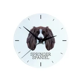 springer-spaniel-angielski-geometryczny-zegar-scienny-ze-zdjeciem-i-napisem-marki-art-dog