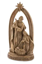szopka-bozonarodzeniowa-z-tworzywa-brazowa-35x18x13-cm