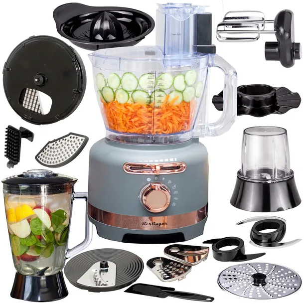 Robot kuchenny wielofunkcyjny 16W1 1800W - blender szatkownica młynek tarka