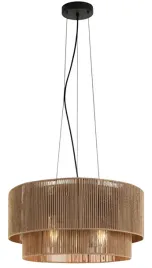 lampa-sufitowa-okragla-wiszaca-pleciona-naturalna-boho-sznurek-czarna-3xe27