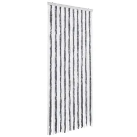 zaslona-przeciwowadziowa-szenilowa-szaro-biala-90-x-200-cm
