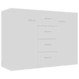 komoda-minimalistyczna-biala-z-4-szufladami-i-2-drzwiczkami-88x30x65-cm