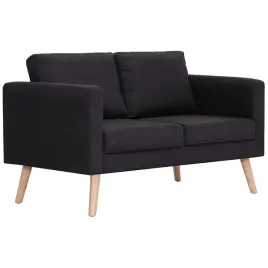 sofa-2-osobowa-tapicerowana-czarna-116-x-70-x-73-cm