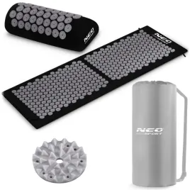 mata-do-akupresury-z-kolcami-neo-sport-ns-903-czarno-srebrna