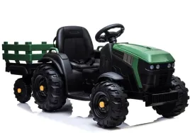 traktor-z-przyczepa-na-akumulator-bdm0925-zielony-wojskowy-lean-cars