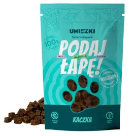 uniszki-przysmak-dla-psa-trenerki-kaczka-miesne-kaski-93percent-90g