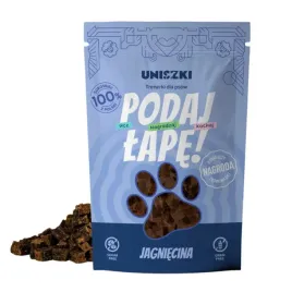 uniszki-przysmak-dla-psa-trenerki-jagniecina-miesne-kaski-90g-93percent