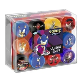 pieczatki-stempelki-sonic-12-szt