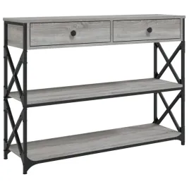 stolik-konsolowy-z-metalowa-rama-szary-dab-sonoma-100x28x75-cm