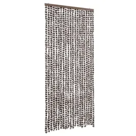 zaslona-przeciw-owadom-z-wlokien-szenilowych-brazowo-biala-90x220-cm