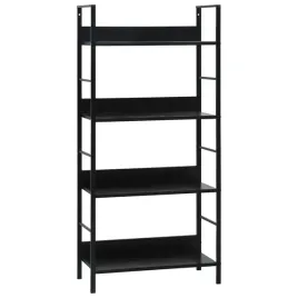 regal-4-poziomowy-czarny-60x276x1245-cm-material-drewnopochodny-stal