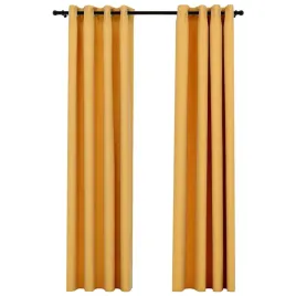 zaslony-zaciemniajace-stylizowane-na-lniane-zolte-140x225-cm