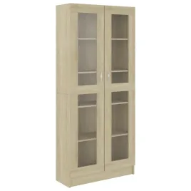 szafka-na-ksiazki-z-przeszkleniem-dab-sonoma-825x305x1855-cm