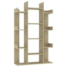 regal-na-ksiazki-drzewo-pelne-owocow-dab-sonoma-86x255x140-cm