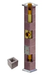 komin-ceramiczny-dymowy-system-leier-smart-14m-fi-200-zestaw-izolowany