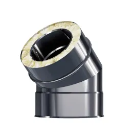 kzd-kolano-izolowane-nierdzewne-fi-150-08mm-45-stopni-komin-wklad-stal