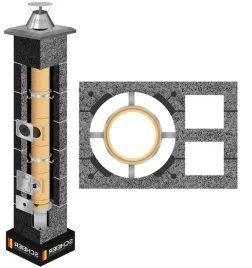 komin-systemowy-ceramiczny-turbo-15m-fi-140-gaz-olej-system-kw2-36x54-cm