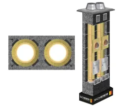 komin-ceramiczny-dual-izolowany-ocieplony-fi-160-200-14m-dwuciagowy-2k