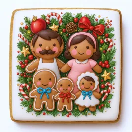 ciastko-lukrowane-mamik-family-roz-xl-kwadr-recznie-robione