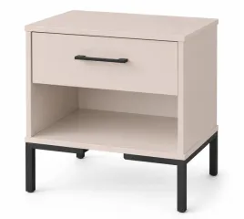 szafka-nocna-lora-kaszmir-525-cm-szuflada-metalowe-nogi-loft
