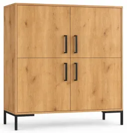 komoda-lora-101cm-artisan-4d-loft-czarne-nozki-polski-producent