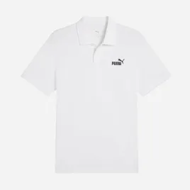 ess-no-1-logo-pique-polo-puma-white