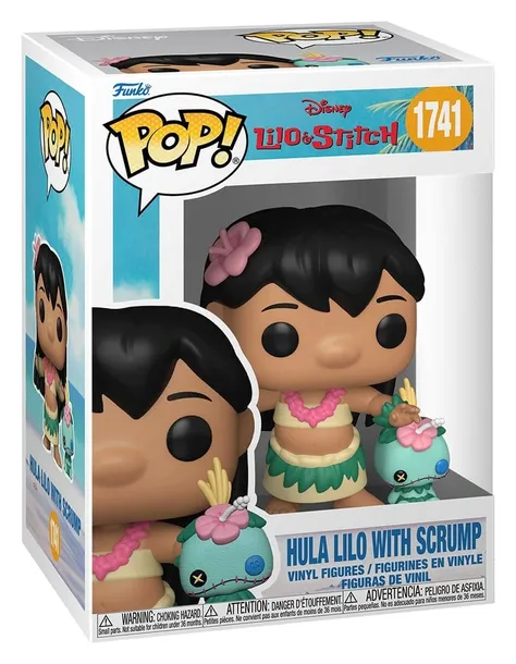 Funko POP Lilo & Stitch: Hula Lilo with Scrump