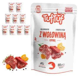 tuftuf-mokra-karma-dla-psa-wolowina-dynia-saszetka-10x100g-mielonka