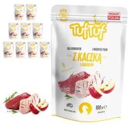 tuftuf-mokra-karma-dla-psa-kaczka-z-jablkiem-saszetka-10x100g-mielonka