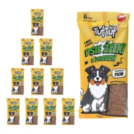 tuftuf-psie-zelki-paski-przysmak-dla-psa-drob-10x200g-smakolyki