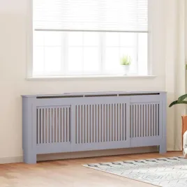 pokrywa-grzejnika-2-pcs-szary-205-x-205-x-815-cm