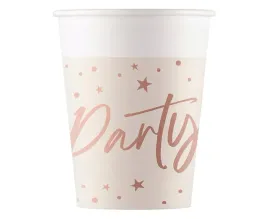 kubeczki-papierowe-rose-gold-party-200-ml-8-szt