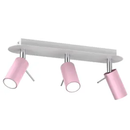 lampa-sufitowa-preston-3x-mini-gu10-rozowy-bialy