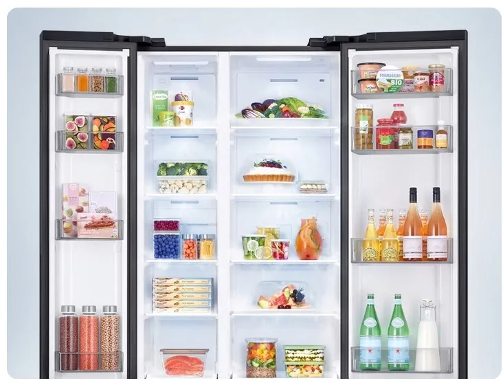 lodowka-side-by-side-samsung-rs57dg410eb4eo-578l-nofrost-grafitowa-stal-stan-nowy