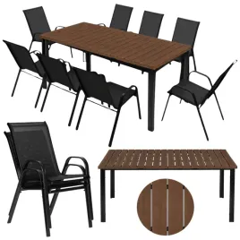 zestaw-mebli-stol-ogrodowy-8-krzesel-imitacja-drewna-taras-ogrod-180-cm