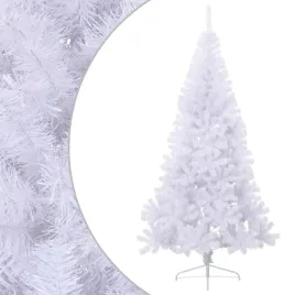 vidaxl-sztuczna-choinka-ze-stojakiem-polowka-biala-240-cm-pvc