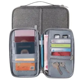 organizator-paszportowy-rodzinny-na-dokumenty-podrozne-szary-wodoodporny