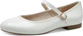 marco-tozzi-baleriny-damskie-biale-casual-plaskie-38-6la