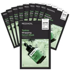 zestaw-10-masek-nawilzajaco-kojaca-plachcie-drzewo-herbaciane-25ml-mediheal