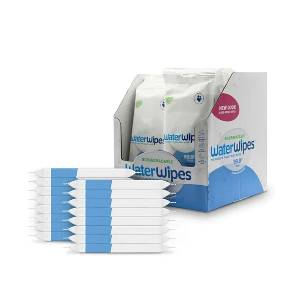 WaterWipes BIO Zestaw 16x Chusteczki Nawilżane Dla Dzieci 28 szt. (448szt)