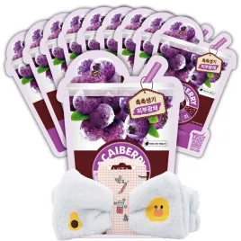 zestaw-koreanskich-masek-plachcie-rewitalizujace-mediheal-10x20ml-opaska